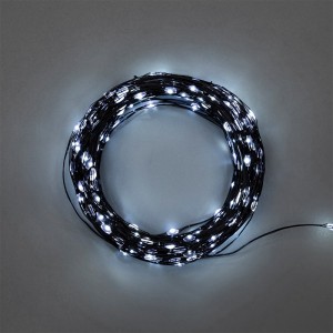 Гирлянда-нить Роса 300LED, белый , 30м, зеленый шнур IP20 NEON-NIGHT 303-275