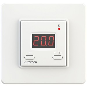Terneo термостат (терморег.) st 16 А, 3000W, 5…40 °C, R10-3 для теплого пола 4820120220029