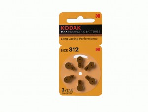 Э/п Kodak ZA312-6BL [KZA312-6] MAX  для слуховых аппатаров 51738
