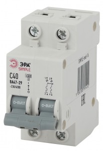 ЭРА SIMPLE автоматический выкл. -mod-22 ВА47-29 3P 20А 4,5кА х-ка C 1636