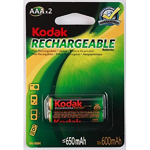Ак-р KODAK аккумулятор AAA/R03 850mAh Ni-MH BL2 ЗАРЯЖ