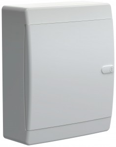IEK UNION Compact бокс (корпус) пластик. ЩРН-П-18 мод. навесной, белая дверь IP41