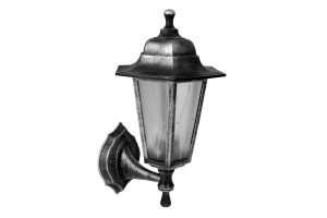 Camelion Леда1 св-к садовый "бра вверх/вниз" черн/сереб E27 60W пласт PP4101/02 C42 НБУ 06-60-001 У1