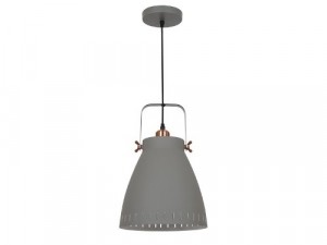 Camelion LOFT PL-428L  С73  серый + медь (Светильник подвесной New York,  1х E27, 60Вт, 230В, металл