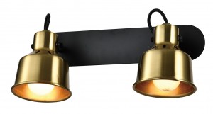 Rivoli Спот 7060-702 Lenore 2xЕ14 40W поворотн. с выкл. 300x180x150 55020