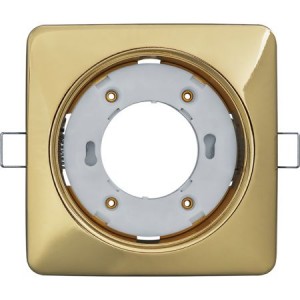 Navigator св-к встр GX53 квадрат 106(90)x41 сталь золото NGX-S2-002-GX53 93021