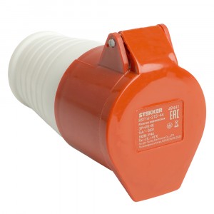 STEKKER силовая розетка СЕЕ переносная ST-215 16А 380В 3P+PE+N IP44, RST16-215-44 49441