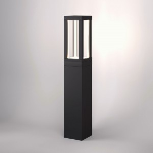 Elektrostandard св-к св/д садов-парк столб 12W 4K 550lm 120x120x700 IP54 1529 TECHNO LED чер a051859