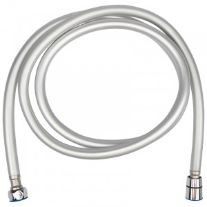 Шланг для душа антитвист, 175 см, PVC, 1/2"(Имп)-1/2"(Имп), ПВХ, латунь, Рыжий Кот, 106114