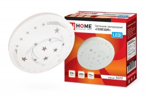 ASD/inHome св-к св/д декоративный 12W(780lm) 4000К 4K СОЗВЕЗДИЕ d190 IP40 1829