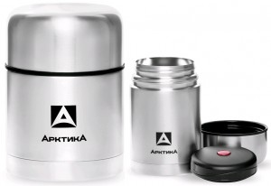 Термос Арктика 301-500, широк. горло, 0,5л, суповой, нерж. сталь