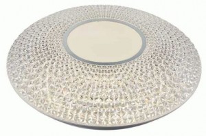 LEEK управл. св-к-люстра св/д 75W(6500lm) 2K-4K-6K d497x89 пульт ДУ Crystal (Akrilika)