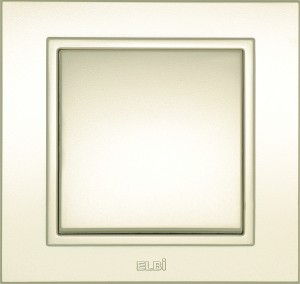 EL-BI ZENA SILVERLINE мех. выкл. СУ 1 кл. сл. кость (инд.) 609-012500-201
