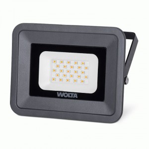 Wolta св/д прожектор WFLS 20W(1800Lm) SMD 4000К 4K IP65 150x25x110 алюм сер WFLS-20W/06