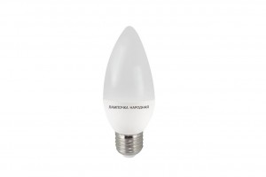 TDM Свеча 7W E27 4000K 4K FС37-7Вт-230В -4000К–E27 Народная (10!) SQ0340-1543