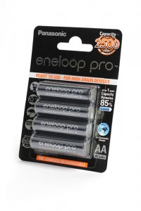 Ак-р Panasonic eneloop pro BK-3HCDE/4BE 2500мАч AA R6 BL4