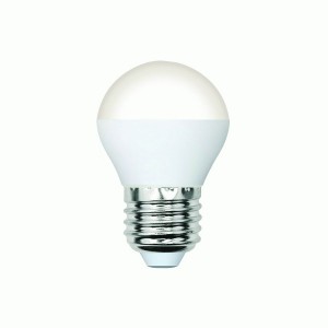 Volpe G45 шар E27 6W(600lm) 3000K 2K матовая LED-G45-6W/3000K/E27/FR/SLS