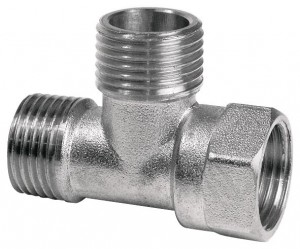 AQUALINK Тройник 3/4"x3/4"x3/4", (вн-нар-нар), 4519