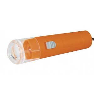 Ultraflash фонарь ручной "эконом" 917-TH (3xG10 в компл.) 1св/д, оранж./пластик, BL (10 шт.)