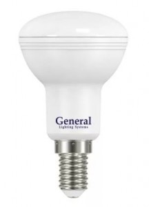 General R50 E14 7W 4500K 4K 50х85 пласт/алюм 648600