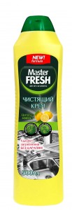 Чистящий крем Аромат лимона  500 мл Master FRESH