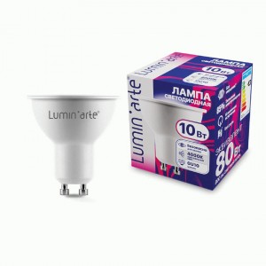 Lumin'arte лампа св/д PAR16 GU10 10W (800lm) 4000К 4К 54x50 LSTD-PAR16-10W4KGU10