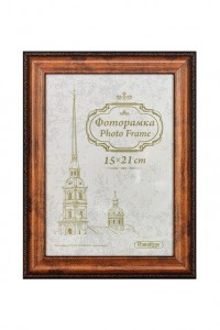 "Пастель" шоколад фоторамка пластик 10*15 (20-24 багет)(23 шт/кор) "Фрейм"
