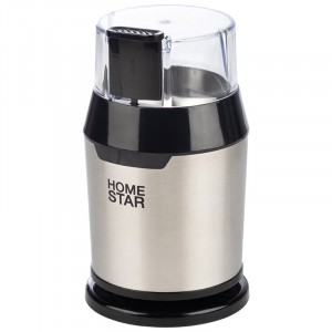 Кофемолка HomeStar HS-2036 200Вт, 200Вт, емкость 50г, импульсный режим, черн 105768 HomeStar