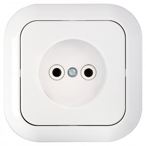 Bylectrica Гармония роз. СУ 1 мест. бел. (пластик) РС16-228
