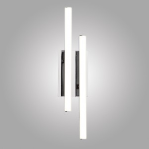 EUROSVET Бра 10W 920Lm 80х40х400 металл хром Hi-tech 90020/2