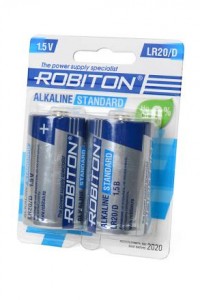 Э/п Robiton LR20/373 BL2, 17490
