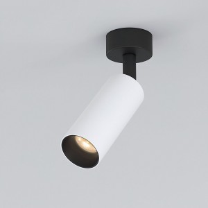 Elektrostandard накл.св-к св/д точеч 8W 4200K 426lm IP20 39х39х155 чёр/бел 85639/01 a058267