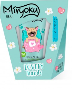 Подарочный набор:Крем д/рук Lovely Hands комплексный 50мл MIRYOKU 13765