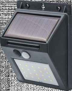 Navigator св-к на солн батарее с датч движ 6500К 6К IP54 96x124x48 NSL-21 93228