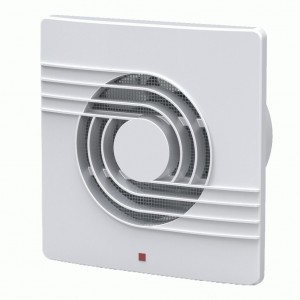 AY-KA (АЙКА) вентилятор вытяжной d120мм 15W 120м3/ч моск. сетка, с инд, ABS-пласт. (Турция) 2512200
