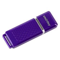 Флэш-диск (флэшка) USB  8Gb Smartbuy Quartz series Violet (SB8GBQZ-V)