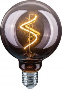 Navigator шар декоративный G95 4W (170lm) 2700K 95x140 стекло NLL-F-G95-4-230-2.7K-E27-LSBT, 14498