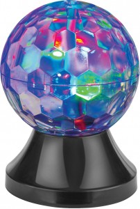 ОНЛАЙТ св-к св/д декоративный вращ. диско 3W 100х135 OLF-DISCO02-3-230-RGB-BL 61981