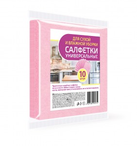 Салфетки вискозные 30*38 см,универсальные,10 шт/уп,990754/ NN