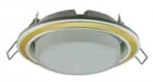 Ecola GX53 H4 св-к  2 цв.Жемчуг-золото-жемчуг 38x106 FV53H4ECB