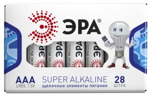 Э/п ЭРА LR03/286 Super Alkaline box28 1247