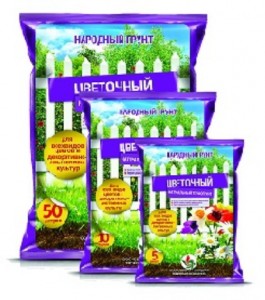 НАРОДНЫЙ грунт Цветочный 5л. пакет (СЗТК)
