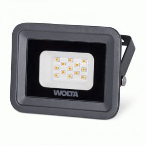 Wolta св/д прожектор WFLS 10W(900Lm) SMD 4000К 4K IP65 115x27x85 алюм сер WFLS-10W/06