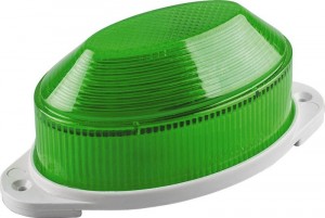 Feron Cветильник-вспышка св/д (строб) 18LED 1,3W 220V зеленый IP54 112x55x50 STLB01 29897