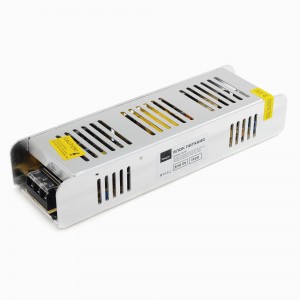 APEYRON Блок питания для св/д лент (слим) 24V 300W IP20 12 5А алюм. сереб. 223x69x40мм 03-101