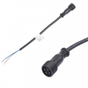 Uniel провод 25см для подкл. линейных прожекторов 24V к б/п, UCX-LD2/L52-0.25M DC24V BLACK