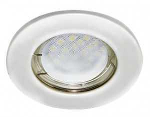 Ecola MR16 GU5.3 DL90 св-к плоский Перламутровое Серебро 30x80 Light FP1611EFY