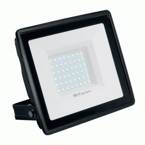 Feron прожектор св/д 70W(6300lm) 6400K 6K  IP65 черный 160x34x165 SMD2835 LL-931 41551