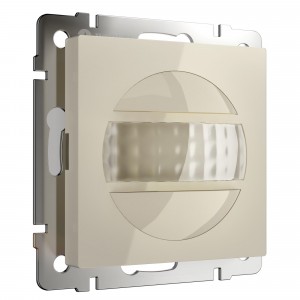 Werkel датчик движения мех. (встраив) 500W 160°, 9м, 70x70x34 слон. кость IP20 W1155103