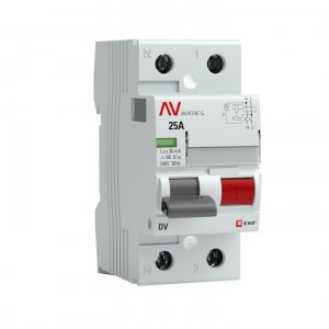 Устройство защитного отключения DV 2P  25А/100мА (AC) EKF AVERES